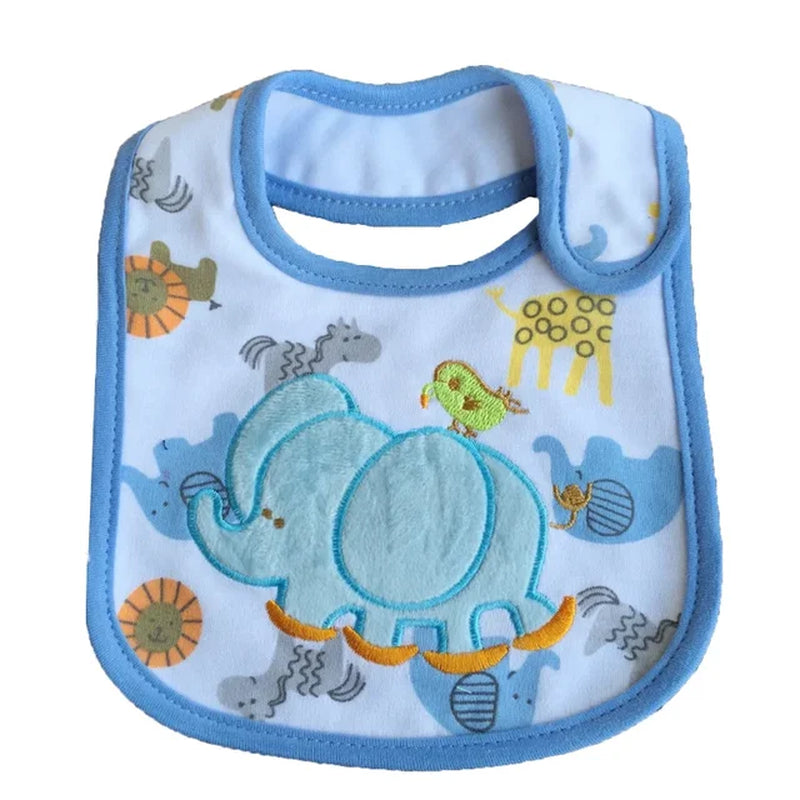 10 Pcs /Lot Sales Cotton Baby Bibs Waterproof Infant Bibs(Send by Boys' or Girls')