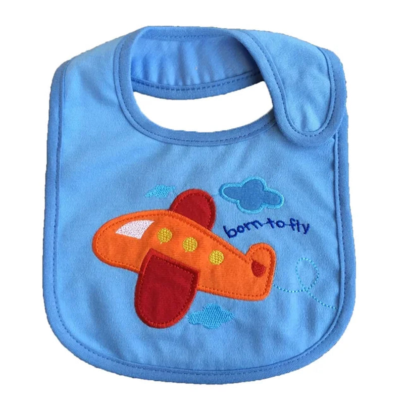 10 Pcs /Lot Sales Cotton Baby Bibs Waterproof Infant Bibs(Send by Boys' or Girls')