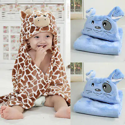 Baby's Hooded Bath Towel